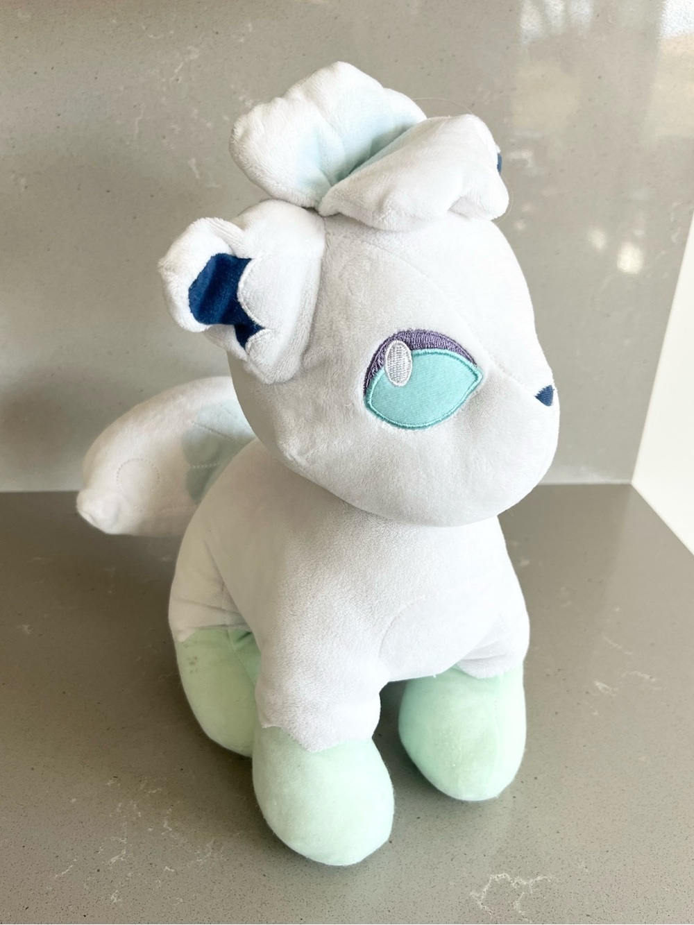 14" Build A Bear Pokémon Alolan Vulpix Stuffed Animal No Sound Clean